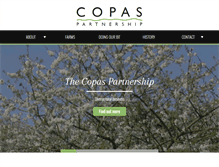 Tablet Screenshot of copas.co.uk